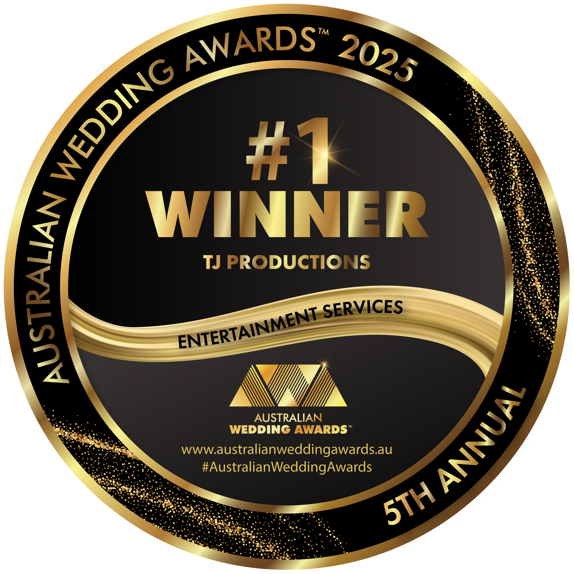 2025 Winner — Wedding Entertainment (Australian Wedding Awards)